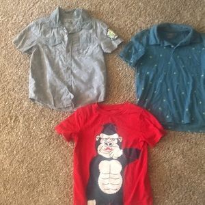 Boys size 4/5 and 5T shirts